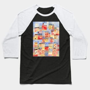 Venice watercolor Baseball T-Shirt